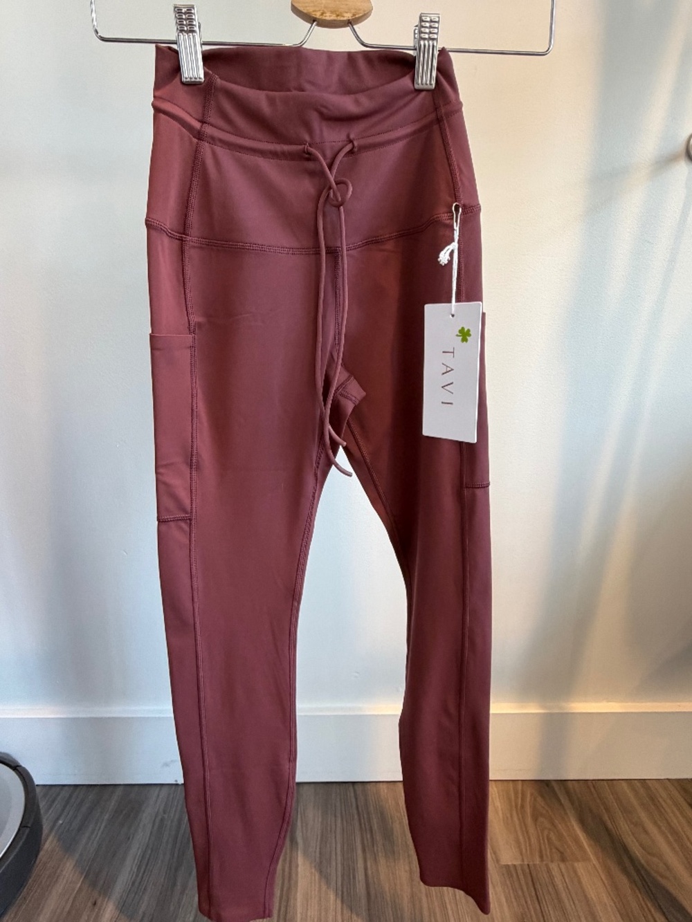 Tavi 7/8 Tie Waist Pocket Legging - Sahara
